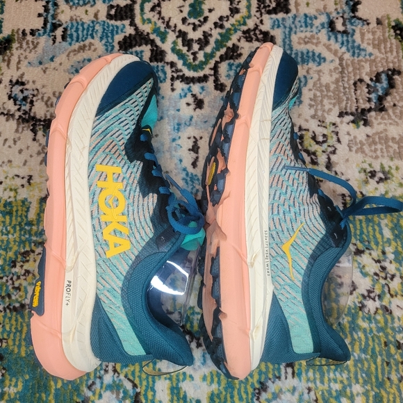 Hoka One Mafate Speed 4 Trail Running Vibrant Colored Shoes, Size 9 Womens - Picture 7 of 10